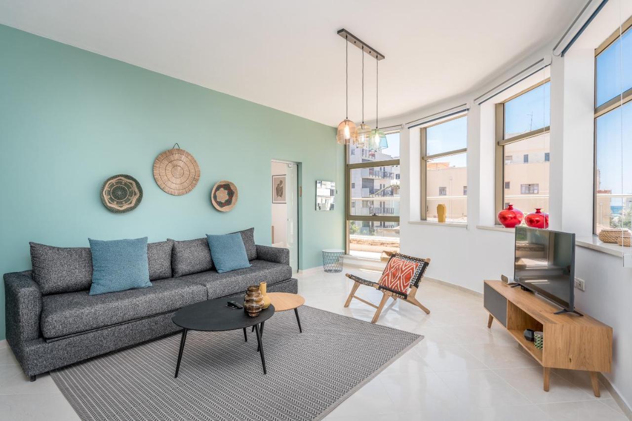 Superbe Apt Avec Terrasse Tres Proche De La Mer ! Tel Aviv Dış mekan fotoğraf